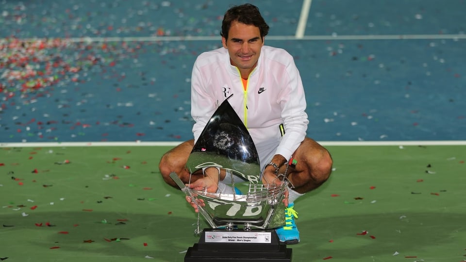 Federer über die Chancen auf den 100. Turniersieg