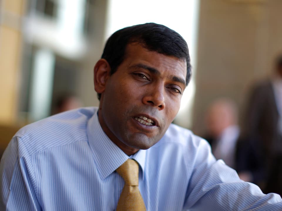Porträt von Mohamed Nasheed