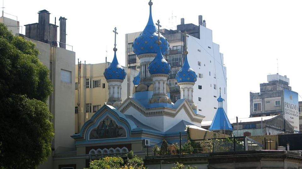 Diese russisch-orthodoxe Kirche in San Telmo, Buenos Aires.