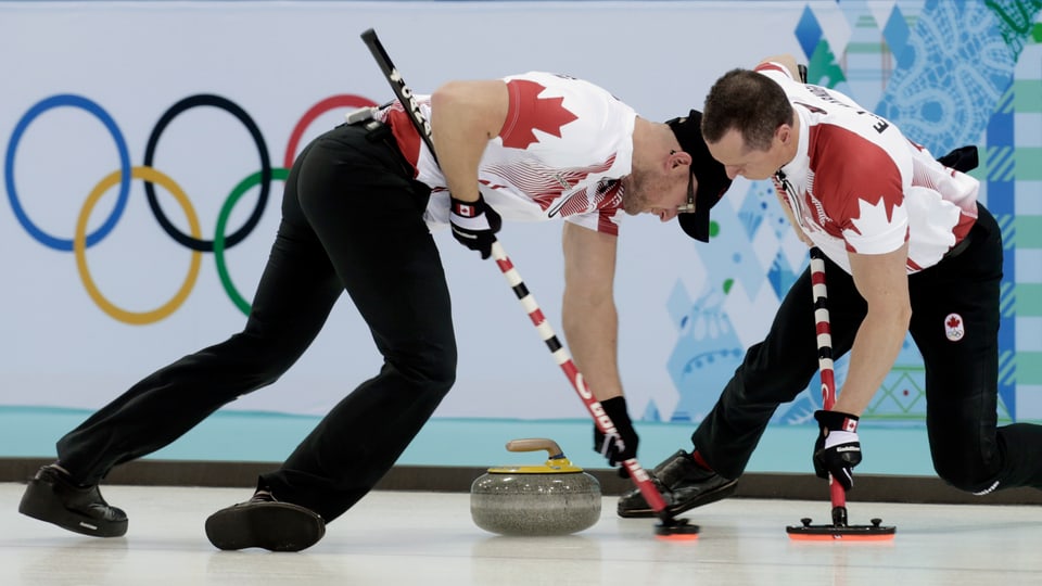 Für was ist das Wischen beim Curling?