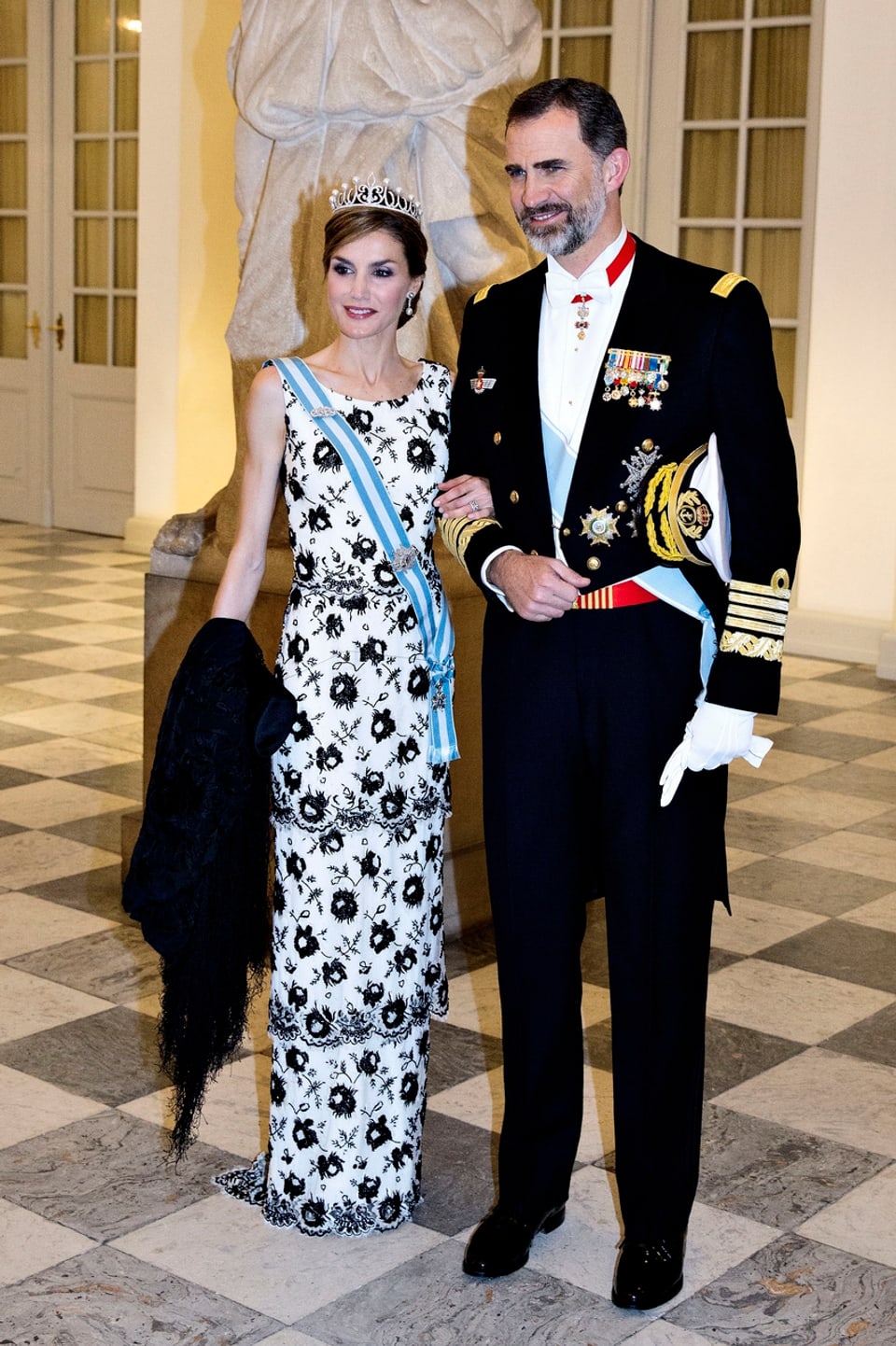 Königin Letizia und König Felipe von Spanien