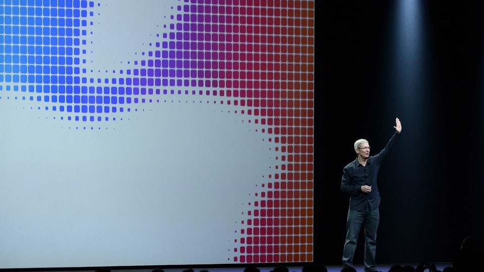 Apple-CEO Tim Cook in San Francisco.