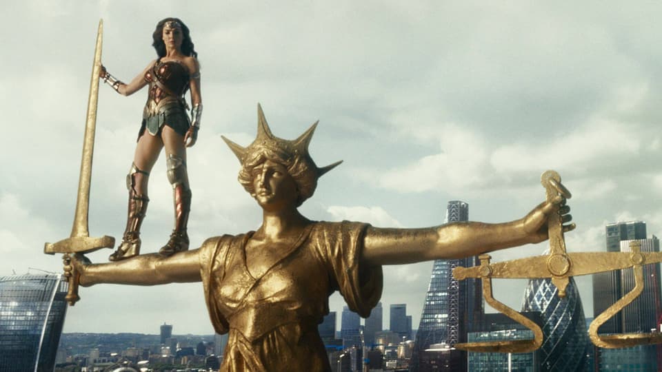 Gal Gadot als Wonder Woman in Gal Gadot in «Justice League».