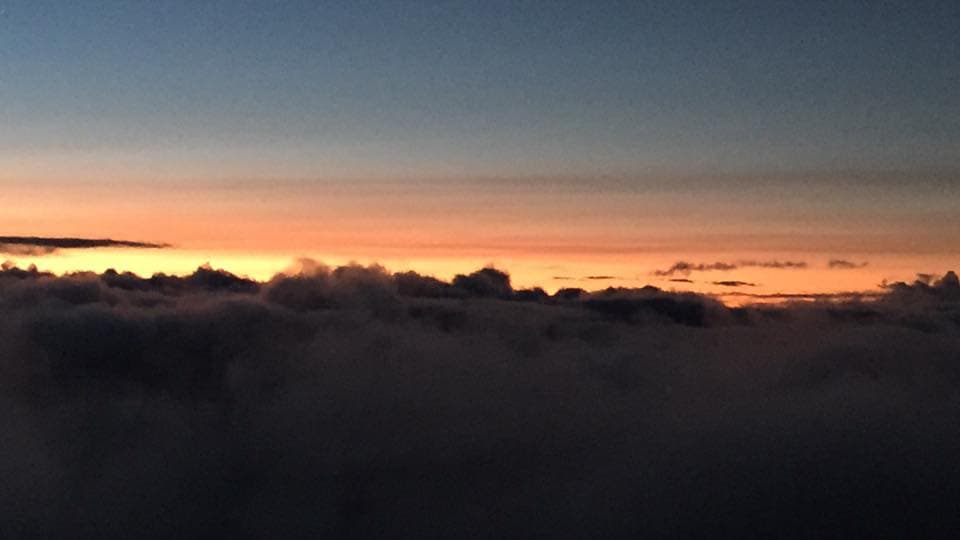 Da lohnt sich das frühe Aufstehen. Die Aussicht vom höchsten Punkt früh morgens auf Maui ist für Christa Rigozzi eines von vielen Highlights.