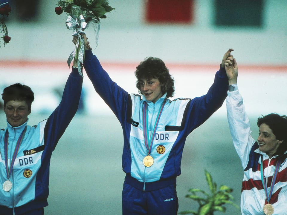 Christa Luding-Rothenburger (DDR und GER): Eisschnellauf und Rad: Sie prägte in den 80er-Jahren gleich zwei Sportarten. In Sarajevo gewann sie 1984 im Eisschnelllaufen ihre erste olympische Goldmedaille. Geschichte schrieb sie dann 1988: Erst gewann sie an den Winterspielen in Calgary zwei Medaillen (Gold und Silber) im Eisschnellauf, dann an den Sommerspielen in Seoul Silber auf der Radbahn. 