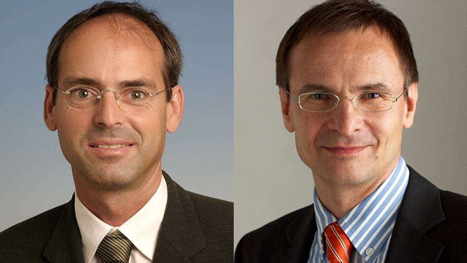 PD Dr. Oliver Hausmann und Prof. Andreas Raabe