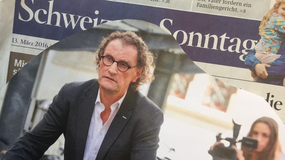 Zeitungsausschnitt Schweiz am Sonntag