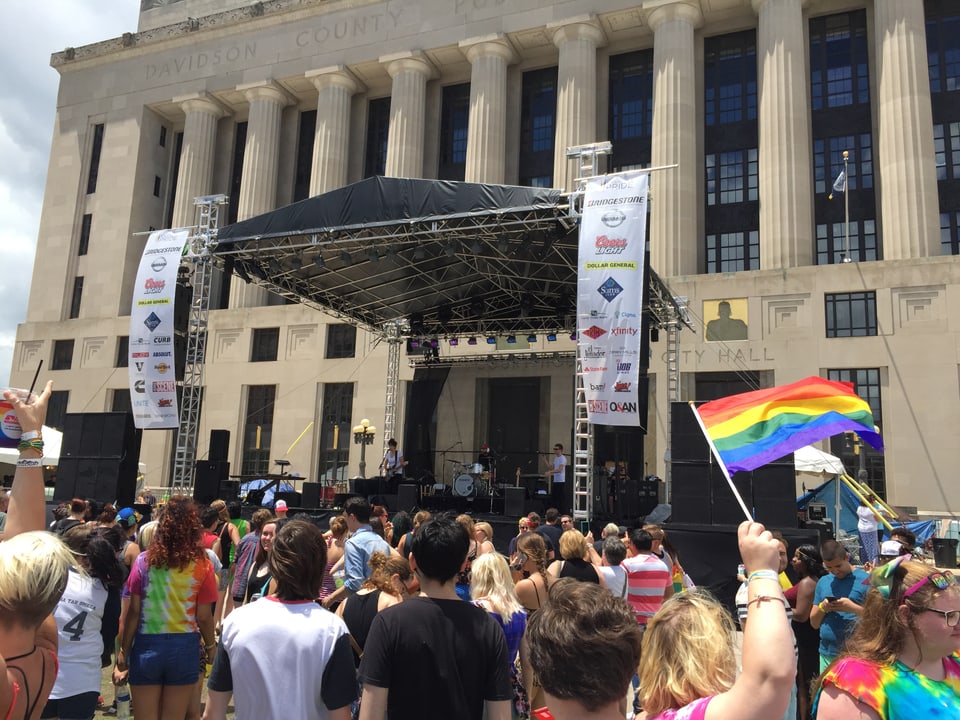 Gay Pride in Nashville.