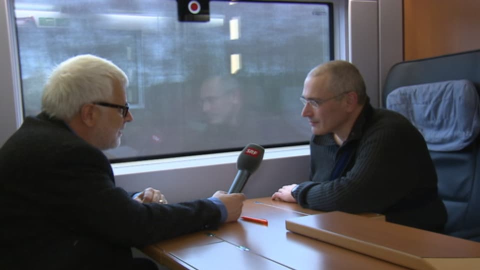Gysling interviewt Chodorkowski.