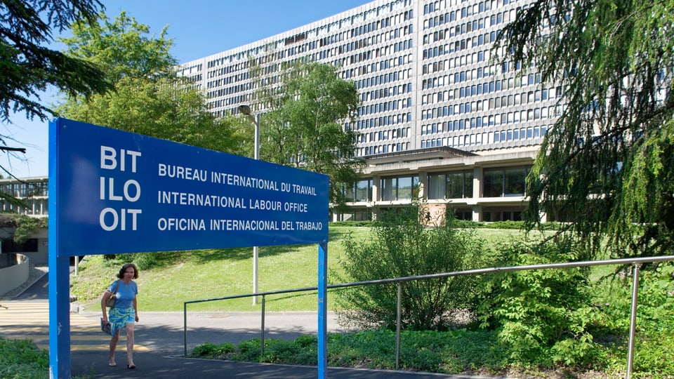 Das Gebäude der Internationalen Arbeitsorganisation 