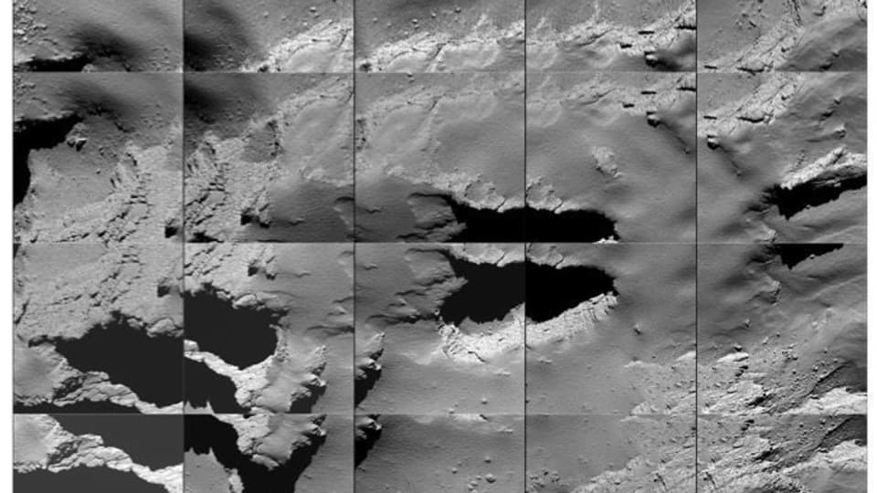 Rosetta: Kometenoberfläche verändert sich rasch