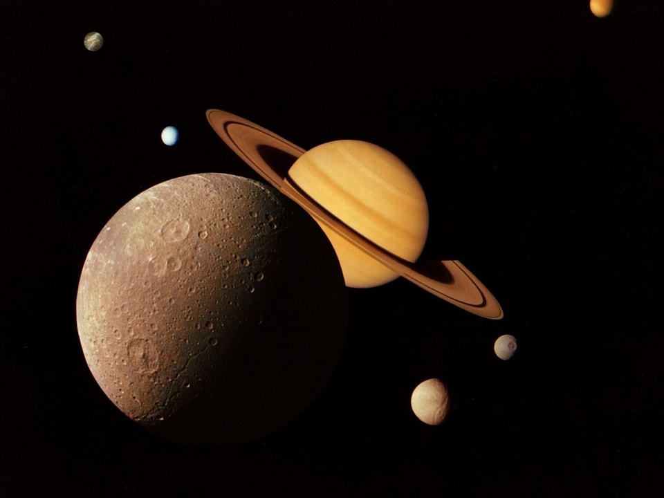 Aufnahme vom Saturn