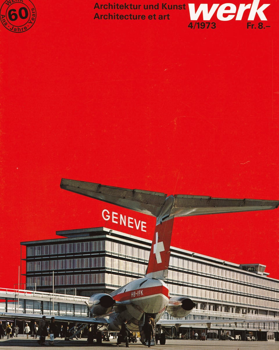 Flughafen Genf.