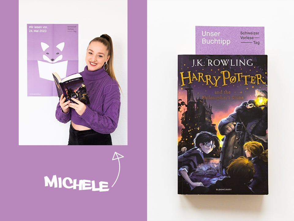Harry Potter Michèle mit Buchtipp.