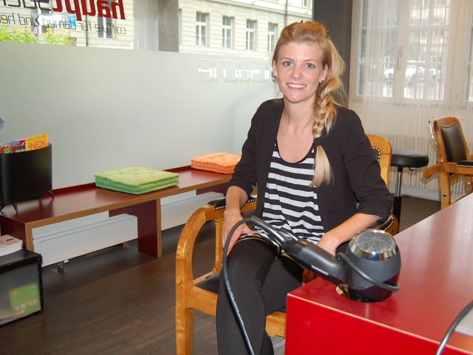 Coiffure-Unternehmerin Karin Flückiger