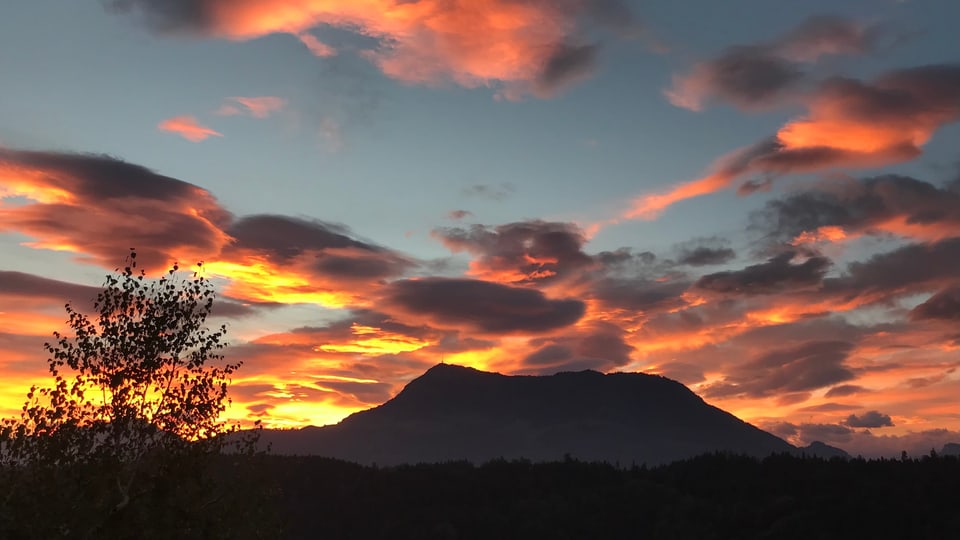 Adligenswil Föhnwolken.