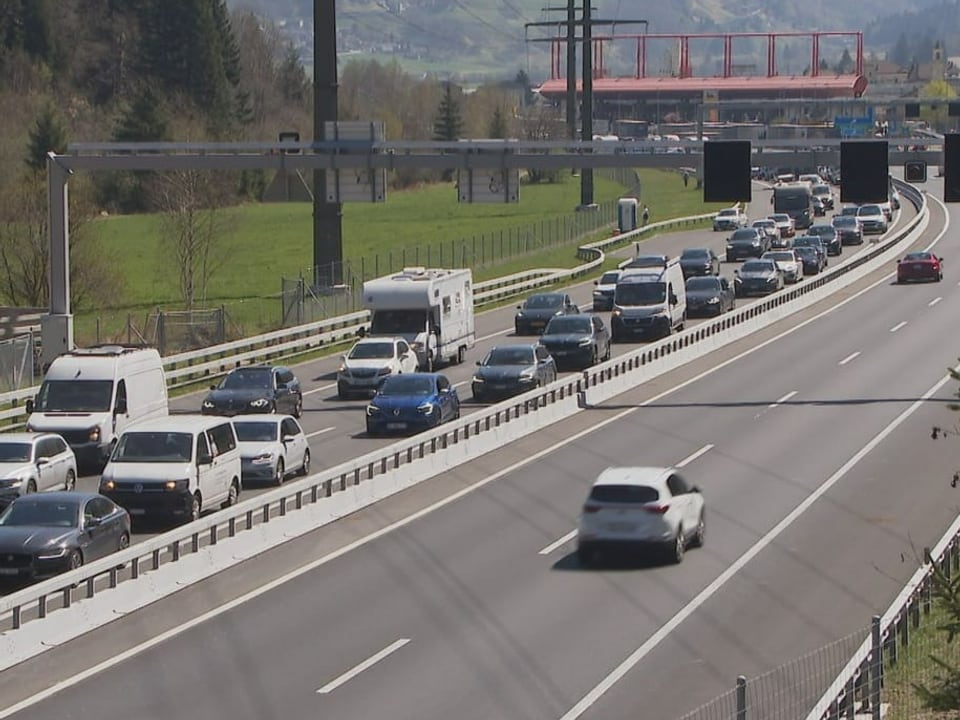 Stau vor Gotthard