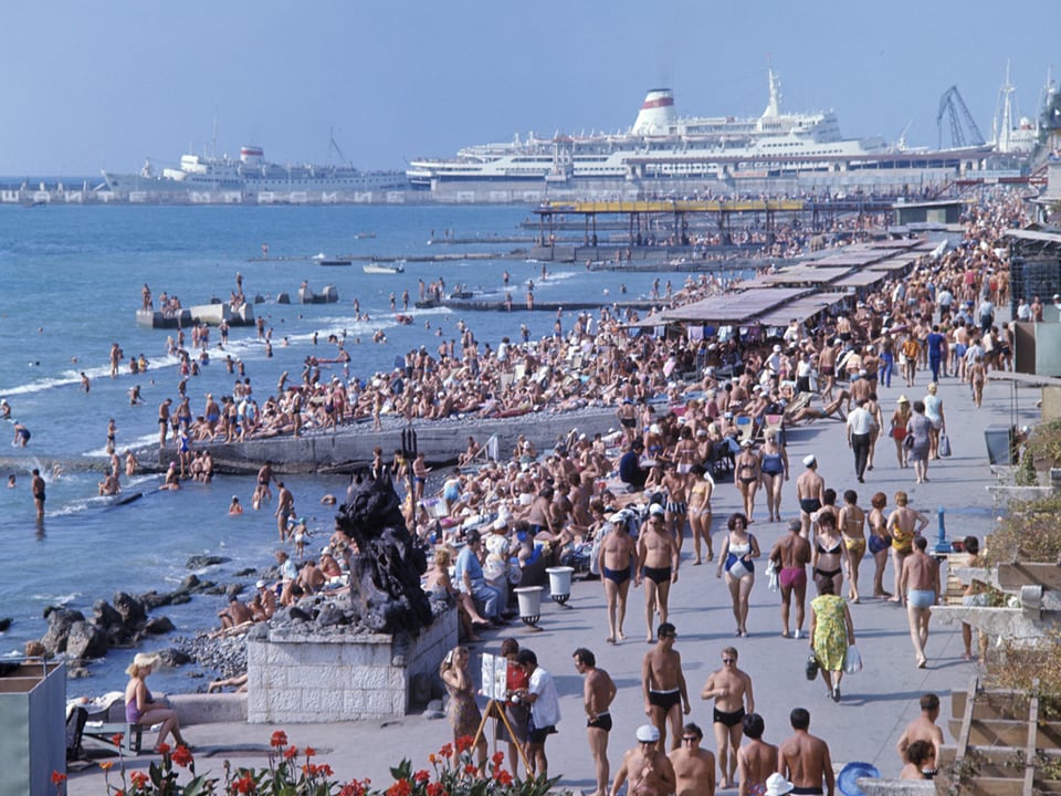 Zu Zeiten der Sowjetunion machten bis zu 6 Millionen Russen jährlich Ferien in Sotschi.