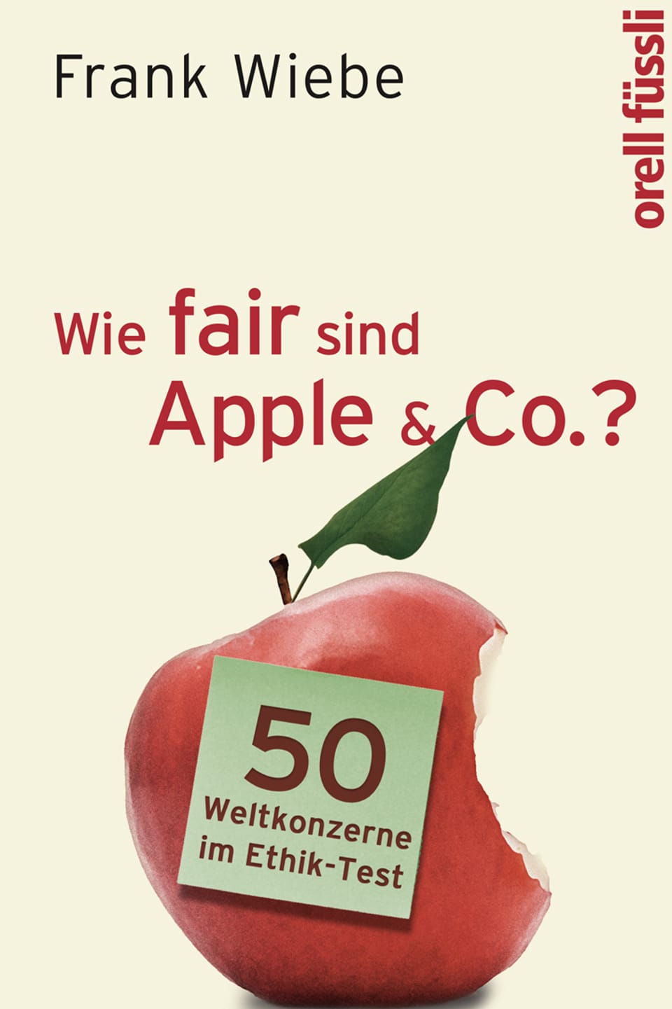 Buchtitel von "Wie fair sind Apple & Co.?"
