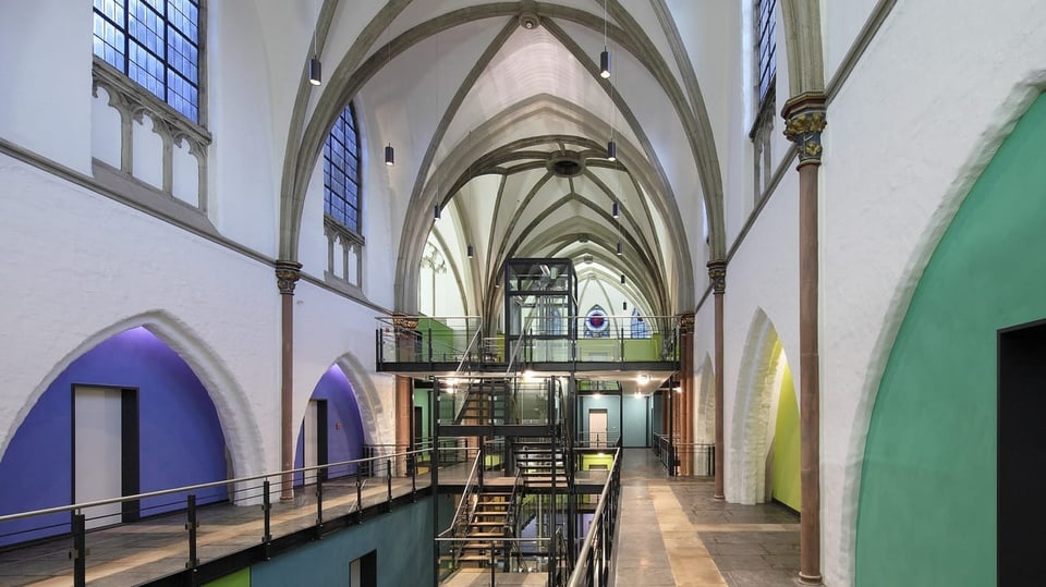 Blick in eine Wohnkirche in Möchengladbach