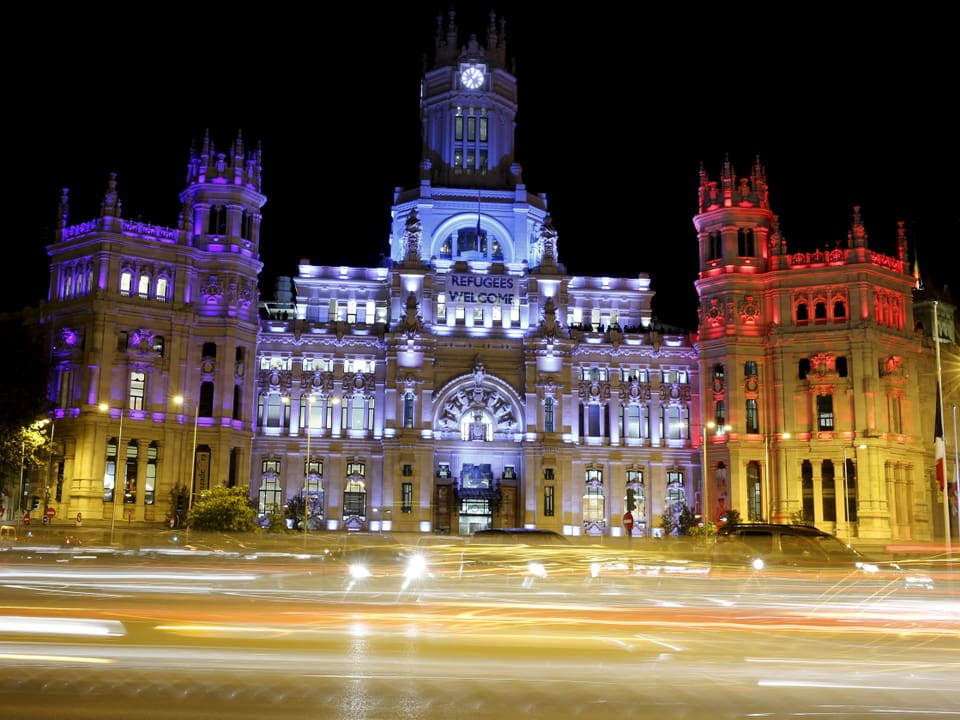 das Ratshaus in Madrid