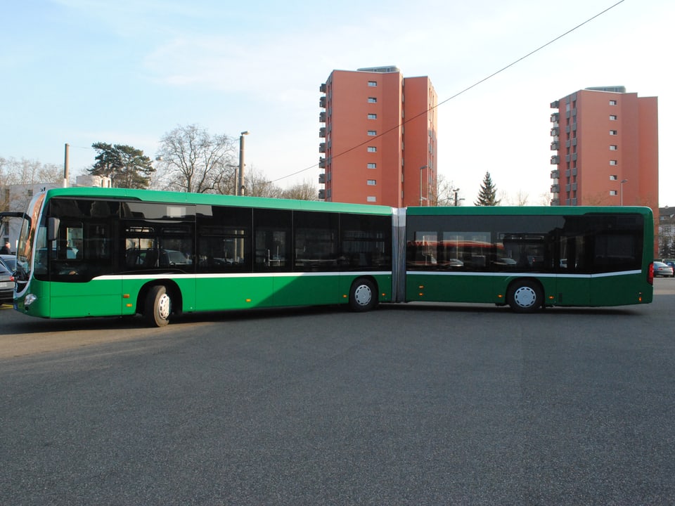 Bus auf Platz 
