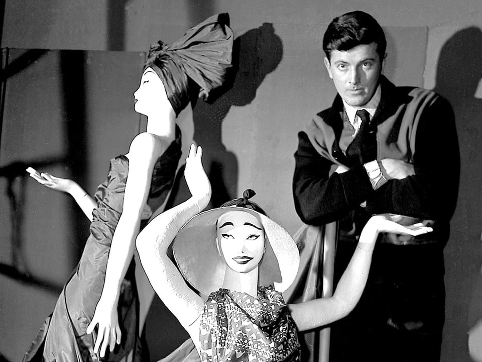 Givenchy 1952 mit Mannequins