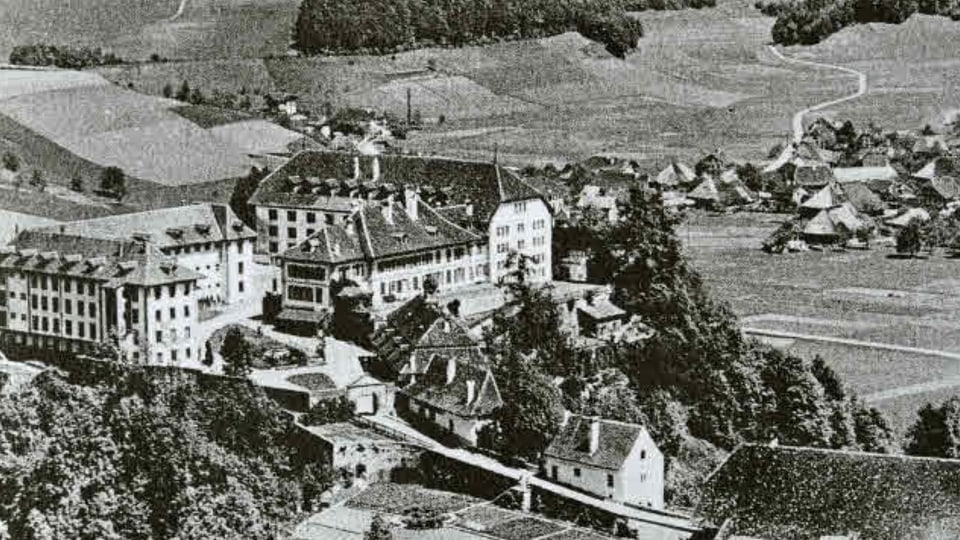 Die Strafanstalt Thorberg bei Burgdorf.