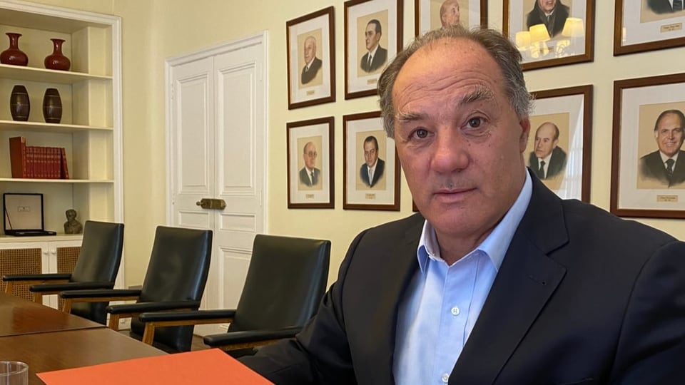 Der Direktor des chilenischen Wirtschaftsdachverbandes, Juan Sutil.