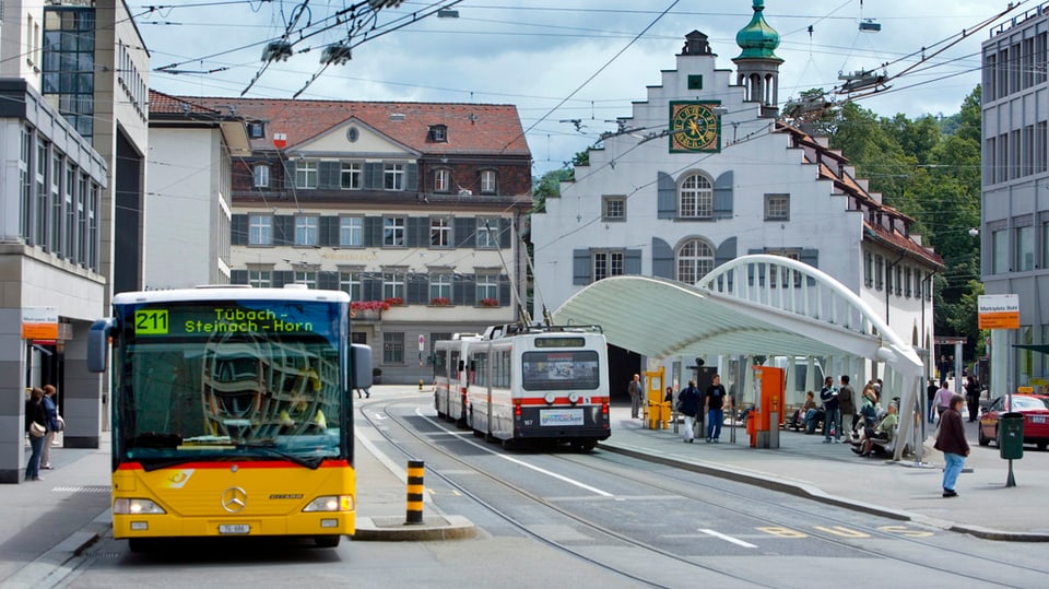 Keine Hybridbusse für Ostschweizer Städte (6.12.2013)