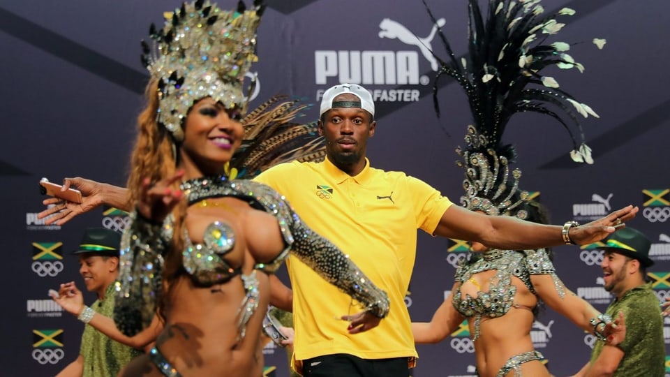 In Rio zeigte Bolt, dass ihm der grosse Auftritt gefällt