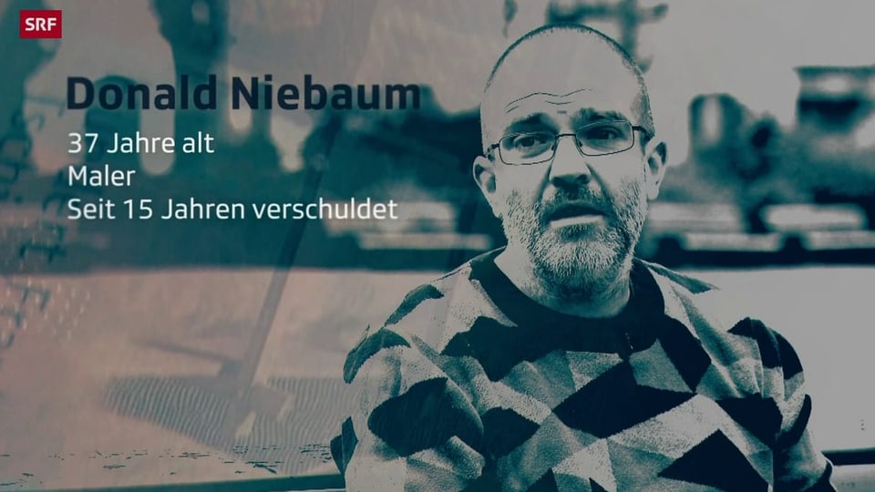 Portätbild von Protgonist Donald Niebaum