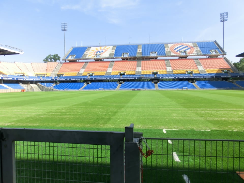 Das Stade de la Mosson in Montpellier