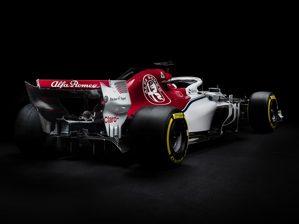 Formel 1 Auto von Sauber