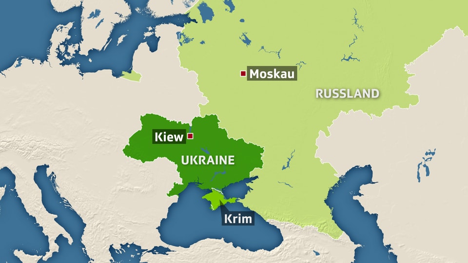 Karte Krim