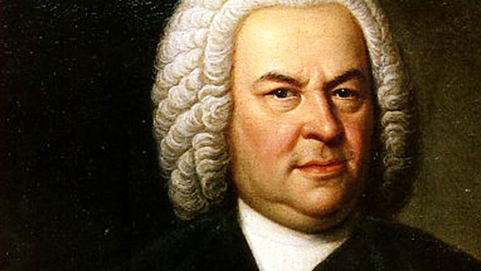 Gemälde: J.S.Bach, portraitiert von Elias Gottlob Haussmann