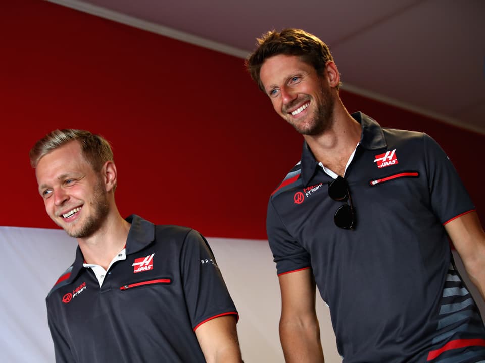 Magnussen und Grosjean