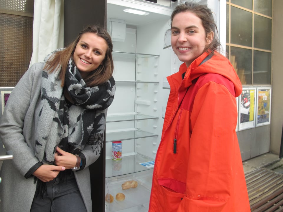 Ein leerer Kühlschrank: Kein schlechtes Zeichen, sagt Jana Huwyler