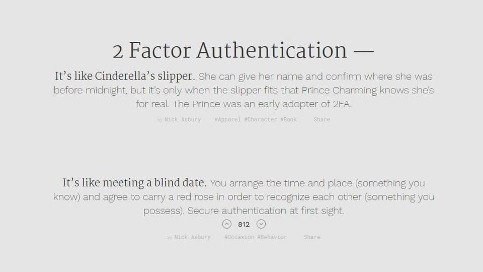 Erklärung für Zwei-Faktor-Authentifizierung