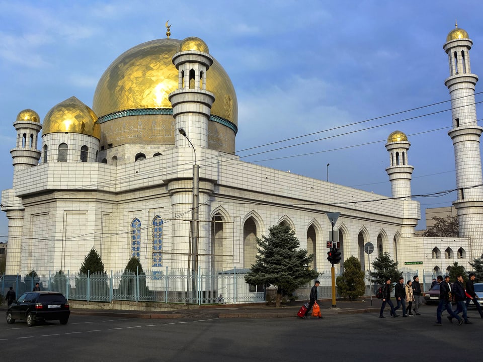 Die Zentralmoschee von Almaty