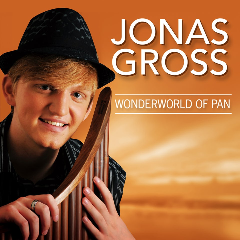 CD-Cover zu «Wonderworld of Pan», dem Debüt-Album von Jonas Gross.