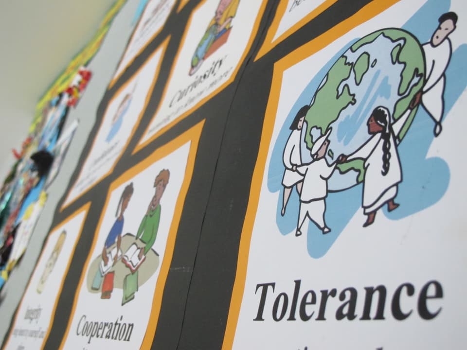 Werte wie Toleranz, Offenheit und Neugier stehen an der International School im Zentrum.