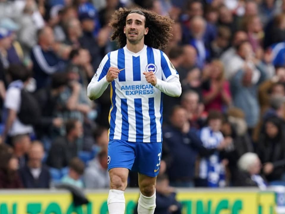 Künftig ganz in Blau Marc Cucurella