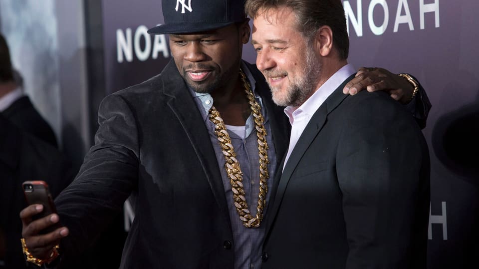 50 Cent und Russell Crowe