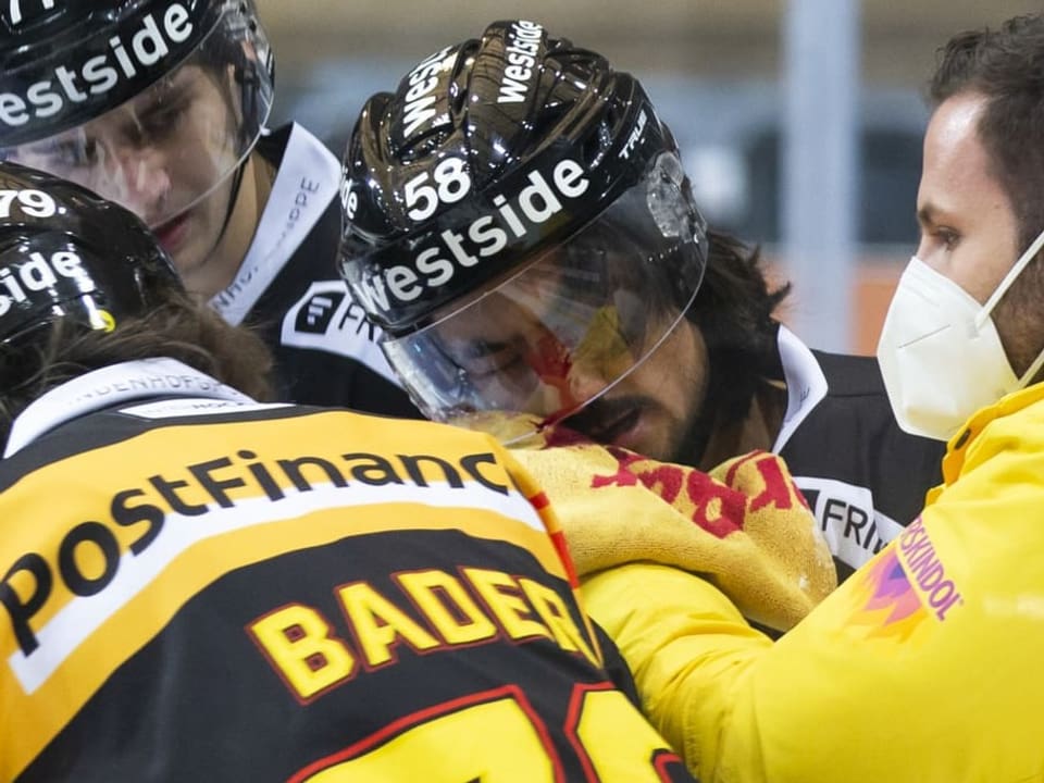 Gravierende Folgen Eric Blum verletzt sich beim Check am Kopf
