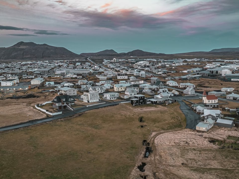 Stadt Grindavík.