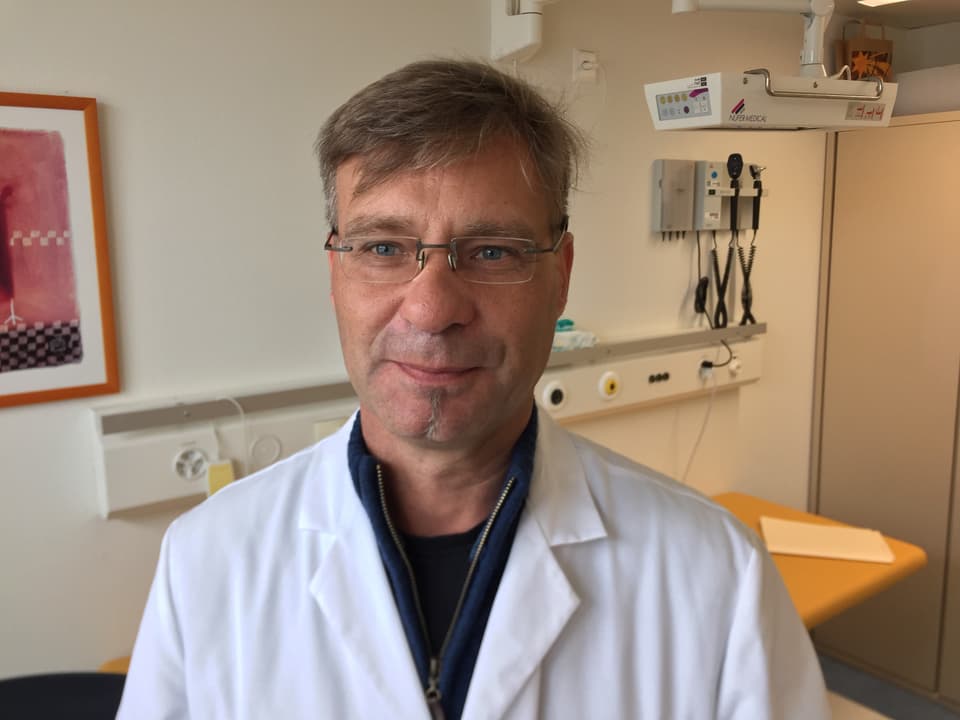 Dirk Johannes Büchter ist Projektverantwortlicher für die Abnehm-App am Kinderspital St. Gallen.
