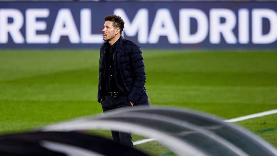 Atletico-Trainer Diego Simeone.