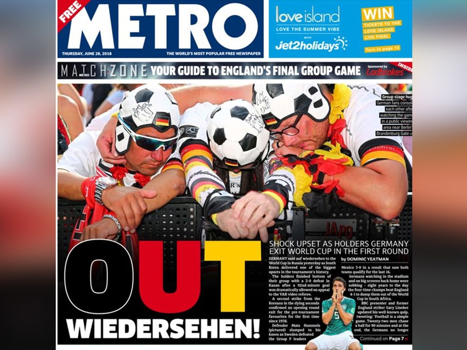 Titelblatt Metro