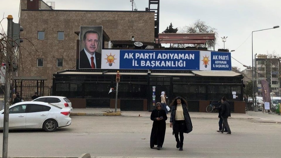 Das AKP-Büro in Adiyaman